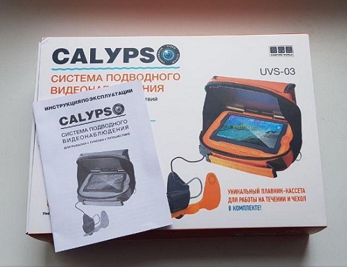 Видеокамера для рыбалки CALYPSO UVS-03 PLUS