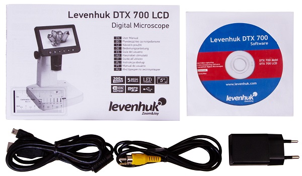 Цифровой микроскоп Levenhuk DTX 700 LCD