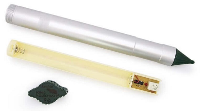 Ультразвуковой отпугиватель кротов на батарейках "ЭкоСнайпер LS-997R"