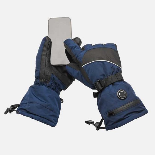 Перчатки сенсорные с регулируемым подогревом RedLaika Lux