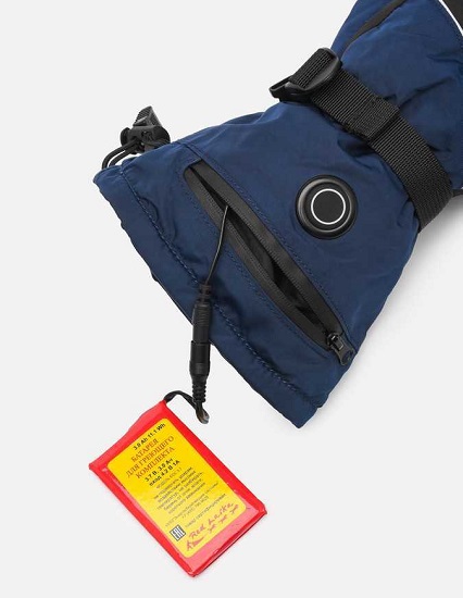 Перчатки сенсорные с регулируемым подогревом RedLaika Lux