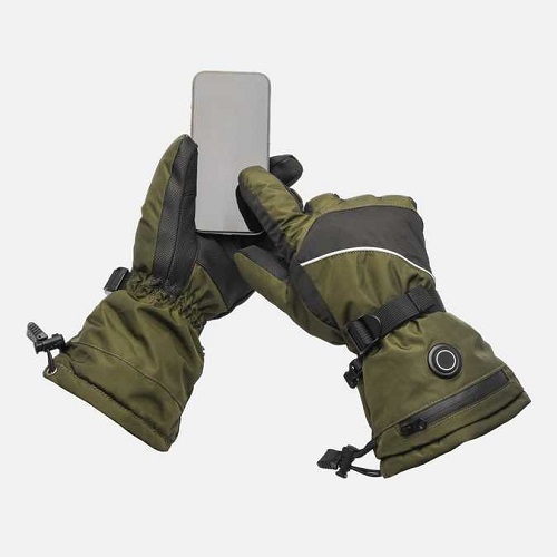 Перчатки сенсорные с регулируемым подогревом RedLaika Lux