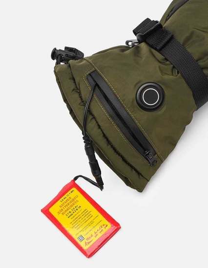 Перчатки сенсорные с регулируемым подогревом RedLaika Lux