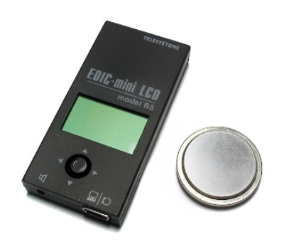 Диктофон Edic-mini B8-LCD с элементом питания