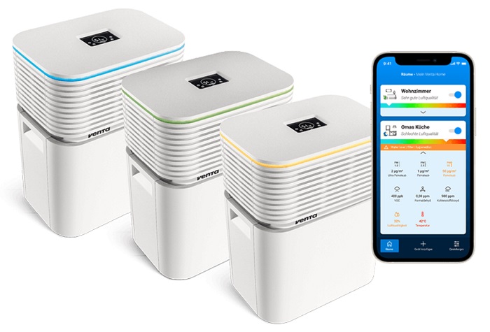 Увлажнитель-мойка воздуха Venta AeroStyle LW73 WiFi