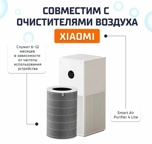 Фильтр для очистителя воздуха Xiaomi Smart Air Purifier 4 Lite Filter (M17-FLP-GL)