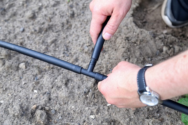 Система полива ЖУК для картофельных полей