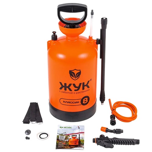 Опрыскиватель ЖУК Классик ОП-207 пневматический, 8 л